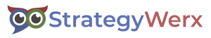 StrategyWerx Logo with Owl Icon
